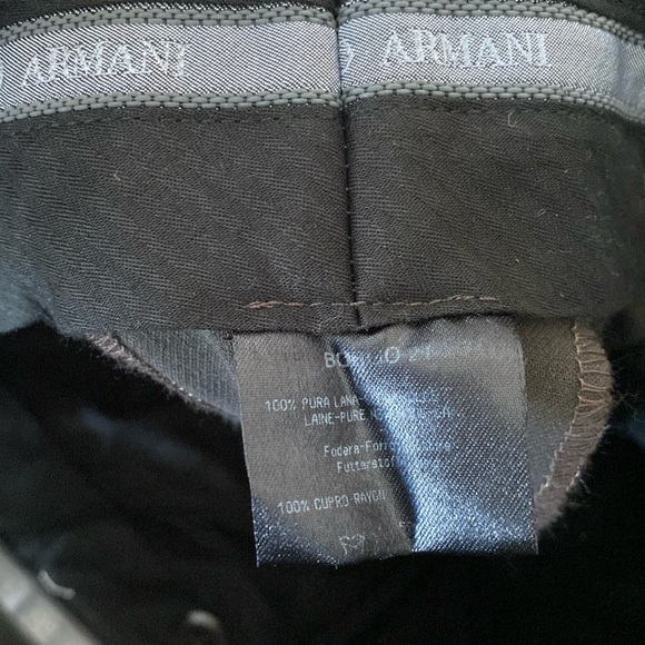 Giorgio Armani 2 pieces suit 100% wool men’s size 40 Slim fit pant 30*28” - Picture 14 of 16